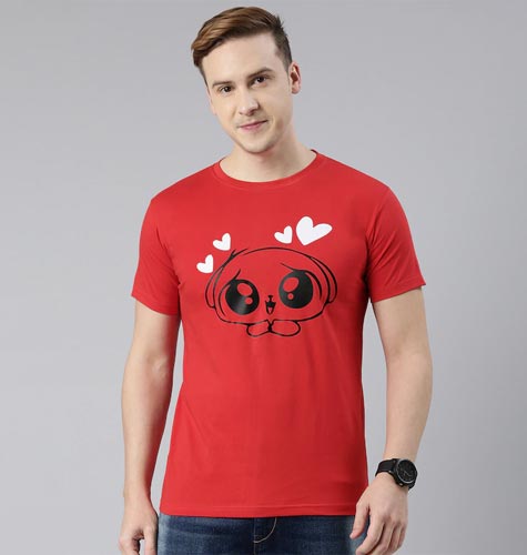 Men Graphic Printed T-shirt